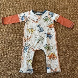 Mudpie Infant Dinosaur Romper